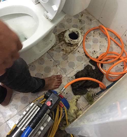 Thông cống nghẹt giá rẻ