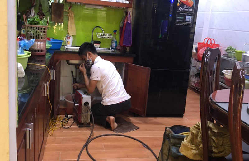 Thông tắc chậu rửa