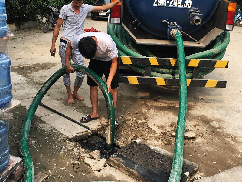 Hút bể phốt